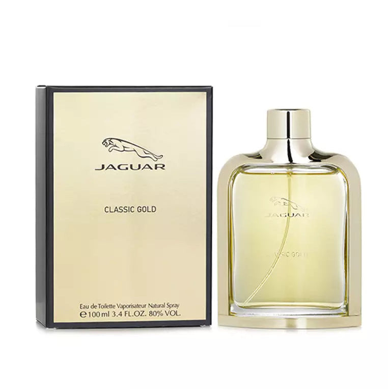 經典男性淡香水 100ML｜Jaguar Classic Gold EDT 100ml